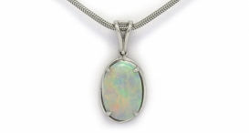 P6055-534 - australian opal in platinum - foto č. 29