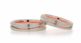 W2245 - snubní prsteny vyrobené ze zlata - foto č. 221