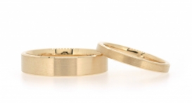 W2319-792a - snubní prsteny vyrobené z růžového zlata - foto č. 188