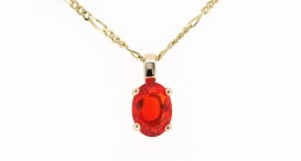 40-70922-6050-FIRE OPAL 8x6mm 0,88ct-10300 - 908C - foto č. 571