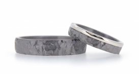 W2365-915 - snubní prsteny vyrobené z tantalu a platiny - foto č. 133
