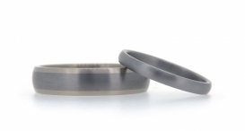 W2405-1002 - snubní prsteny vyrobené ze zirkonia a tantalu - foto č. 102