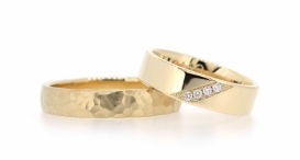 W2433a-1032 - snubní prsteny vyrobené ze zlata s diamanty - foto č. 39