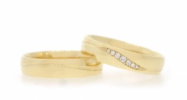 W2463-1174 - snubní prsteny vyrobené ze zlata s diamanty - foto č. 59