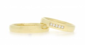 W2475-1193 - snubní prsteny vyrobené ze zlata s diamanty - foto č. 56