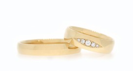 W2501-1243 - snubní prsteny vyrobené ze zlata s diamanty - foto č. 48