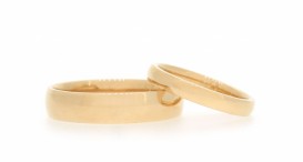 W2517-1263 - snubní prsteny vyrobené z růžového zlata - foto č. 38