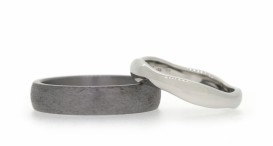 W2523-1278 - snubní prsteny vyrobené z tantalu platiny - foto č. 32
