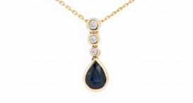 40-50012-1550-Y-Dia 0,10ct+Sapp 8x6mm-1,97g-471-53900-090176C - foto č. 241