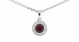 40-70763-1655-W-Dia 0,06ct+Ruby 5mm-0,87g-203-24100-090175C - foto č. 232