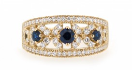 50-01260-1570-Y750-Dia 0,655ct + Sapp 0,46ct-6,48g-v58-690-79500-090326C - foto č. 160