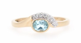 50-71184-3851-YRh-Dia 0,055ct + BT 4x5mm-1,61g-v54-64-11400-090316C - foto č. 138