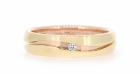 R1320-1421 - prsten vyrobený ze zlata s diamantem - foto č. 2