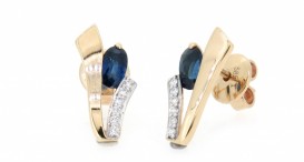 W30-51629-1551-YRh-Dia 0,06ct+Sapp 3x5mm-2,00g-120-18400-090234C - foto č. 219