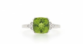 50-70051-9855W Peridot 8mm + dia 0,045ct (12850,-) 928C - foto č. 55