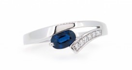 W50-62267-1555-W-Dia 0,045ct+Sapp 4x6mm-53-2,63g-210-28420-090233C - foto č. 1