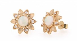 EW-53-12247-O-18k-Austr.Opál 0,81ct Dia. 0,08ct-3,18g-558-45100-090451C - foto č. 7