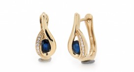 37-71185-1550-Y-Dia 0,04ct Sapphire 3x4mm-3,10g-101-2603-29300-090550C - foto č. 4