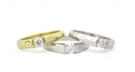 R1046-235 - white and yellow gold, diamonds - foto č. 152