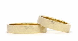 W2177 - snubní prsteny vyrobené z růžového zlata - foto č. 263