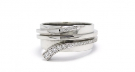 R1054 - white gold and diamonds - foto č. 164