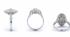 R1172f - white gold and diamonds - foto č. 79
