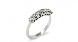 R1076 - white gold and diamonds - foto č. 146